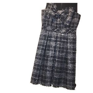 Trina Turk plaid Women’s dress with front bow